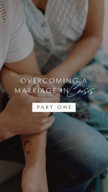 If your marriage is in crisis, we want you to know this: crisis does not have to be the end of your story.

We’ve seen Jesus use some of the hardest seasons in a marriage as a catalyst toward the covenant abundance He intended all along. But when a marriage is in crisis, giving it the attention and care it deserves is critical.

One of the simplest and bravest first steps is this: tell someone you trust. Don’t carry it alone or wait until things get worse.

And if you don’t know what your next step should be, we would love to help point you toward resources and support.

Please email us rather than DM us so your message doesn’t get missed and we can make sure we respond and help you find the right next step.

katie@joshandkatiewalters.com
josh@joshandkatiewalters.com

There is hope. There is help. And taking one faithful step today matters.