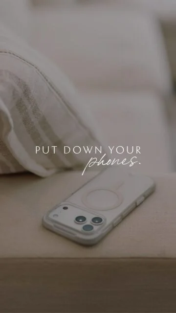 Silly blooper video 😂 but it’s science. You might not need more time together—you might just need to put your phone down.

It’s amazing how much more connected we feel just by looking into each other’s eyes and getting the devices out of the way.

Send this to your spouse if you are ready to “tackle” the phone problem together. The weekend is a great time to start!